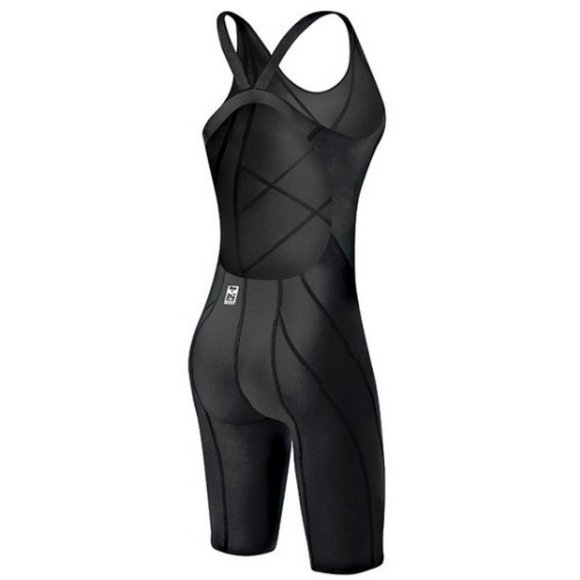 TYR Womens Tracer Light Aerofit Short John Tech Suit - Black - Size 24L - Picture 4 of 8